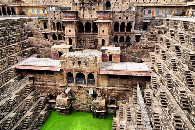 Abhaneri & Fatehpur Sikri Tour From Jaipur with Agra Drop - Jaipur pickup and the AC ride that makes the day doable