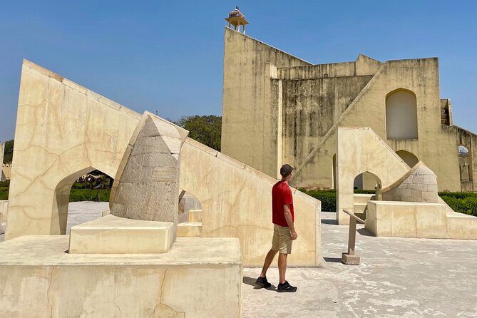 Explore Full Day Jaipur Guided Tour by Car with Guide - Jal Mahal: a fast stop with Man Sagar Lake views