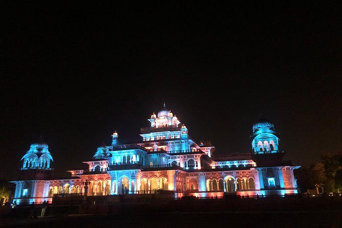 Guided Night Tour of Jaipur With Optional Street Food Tasting - Pickup, Air-Conditioned Ride, and the 3-Hour Rhythm