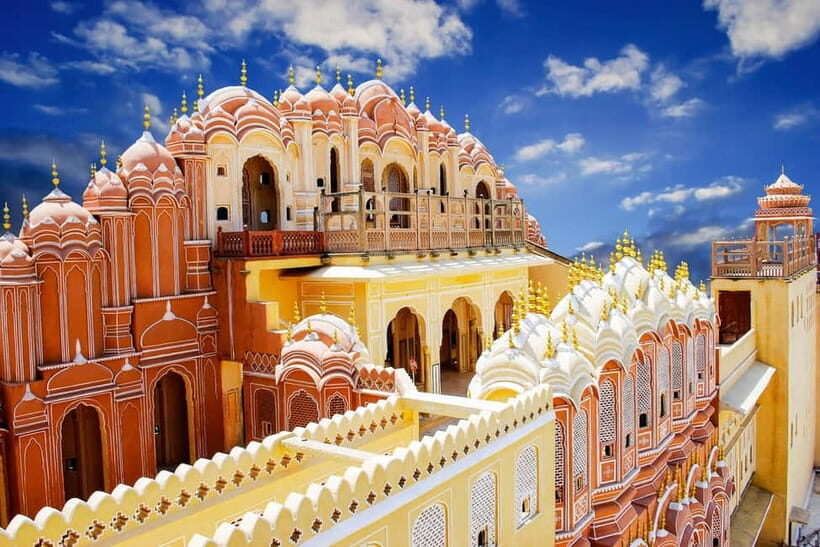 Jaipur: Amber Fort, Stepwell & Jal Mahal with Pickup - Stop 1: Amber Fort (Amer Fort) with a Guided 2-Hour Walk
