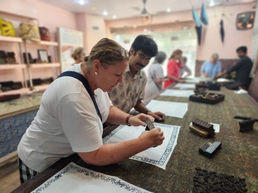Jaipur: Block Printing Workshop In the Heart of City Center - Sanganeri in the Jaipur region: why this class feels different