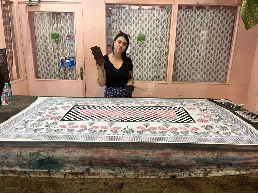 Jaipur: Block Printing Workshop In the Heart of City Center - The take-home payoff: two stoles you can wear