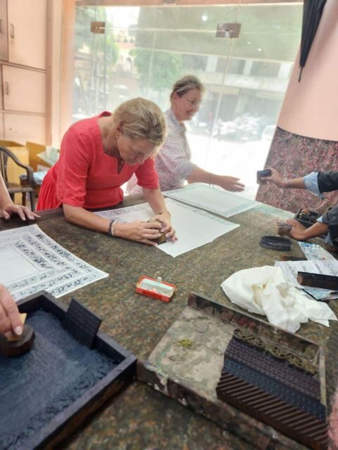 Jaipur: Block Printing Workshop In the Heart of City Center - Getting there: car pickup, comfort, and time on task