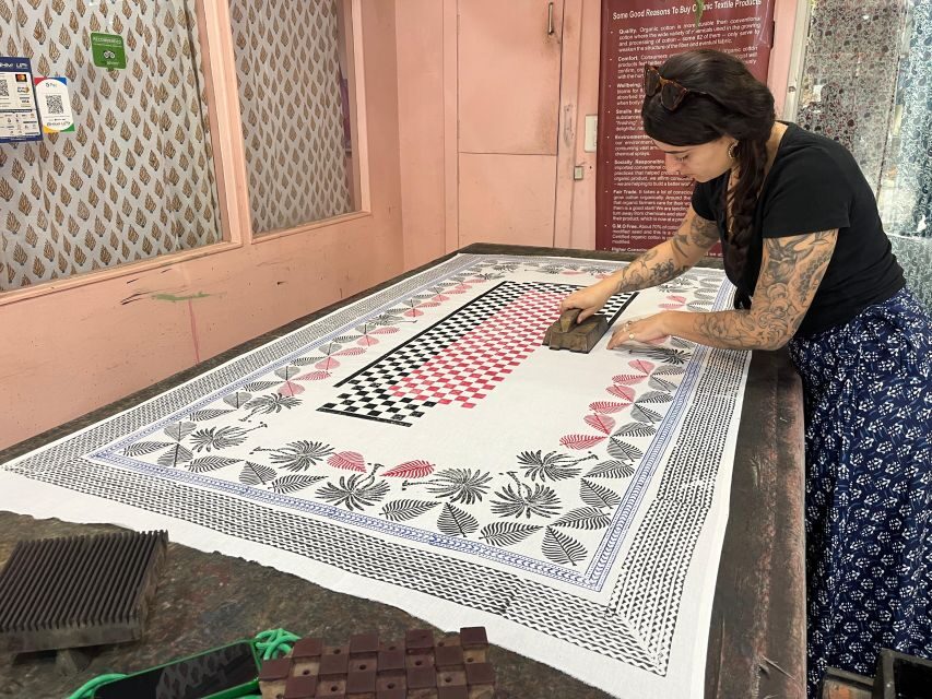 Jaipur: Block Printing Workshop In the Heart of City Center - What to watch for: possible differences in how the class is described