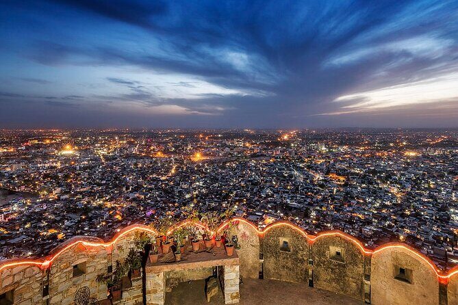 Jaipur by Night Evening Tour with Nahargarh Fort Views - Albert Hall Museum after dark: the first glow-up