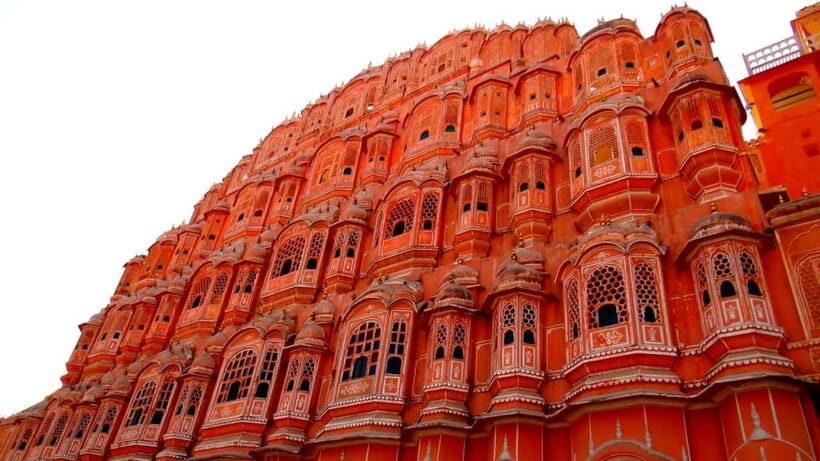 Jaipur: Full Day City sightseeing with Car, Guide & Lunch - Hawa Mahal: A Facade Built for Everyday Windows