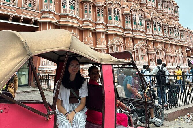 Jaipur Half-Day Heritage Tour by Women-Driven E-Rickshaw - Hawa Mahal: The Window Facade You Should See Up Close