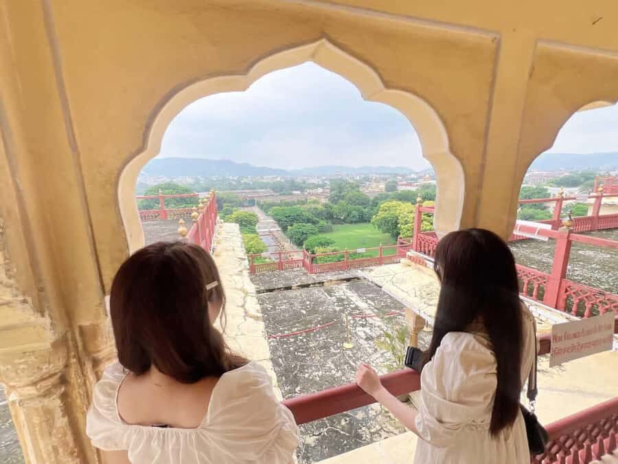 Jaipur: Heritage Evening Tour with Monkey Temple Sunset - Jal Mahal After Dark: Seeing the Lake-Palace Illusion