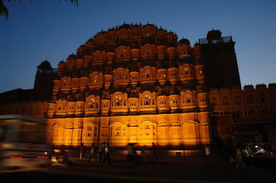 Jaipur: Heritage Evening Tour with Monkey Temple Sunset - Statue Circle and Raj Mandir Cinema: Fun, Familiar, and Very Jaipur