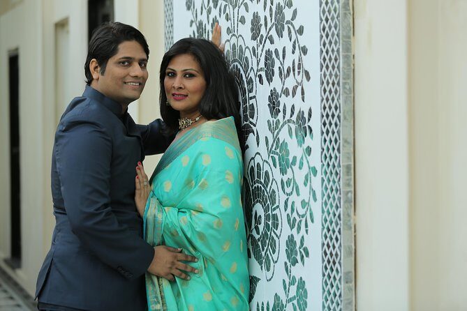 Jaipur Instagram Photoshoot By Local Professionals - Hawa Mahal: Palace of the Winds portraits with architectural lines