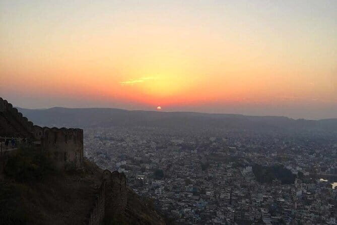 Jaipur Nahargarh Sunset and Night Lights Tour - Pickup, your driver, and that helpful tea or coffee moment