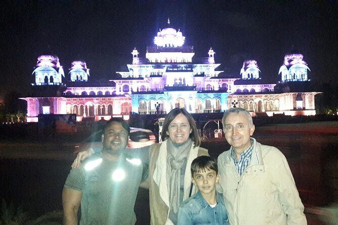 Jaipur Night Tour with Scenic Sunset at Monkey Temple - Albert Hall Museum in One Hour: Architecture First, Collections Second