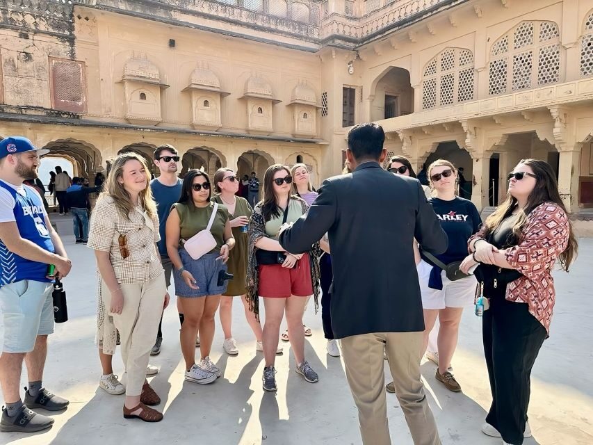 Jaipur Private City Tour with Hotel Pick-Up & Drop 4 - 8 Hrs - Jal Mahal: the water palace stop that works as a photo break