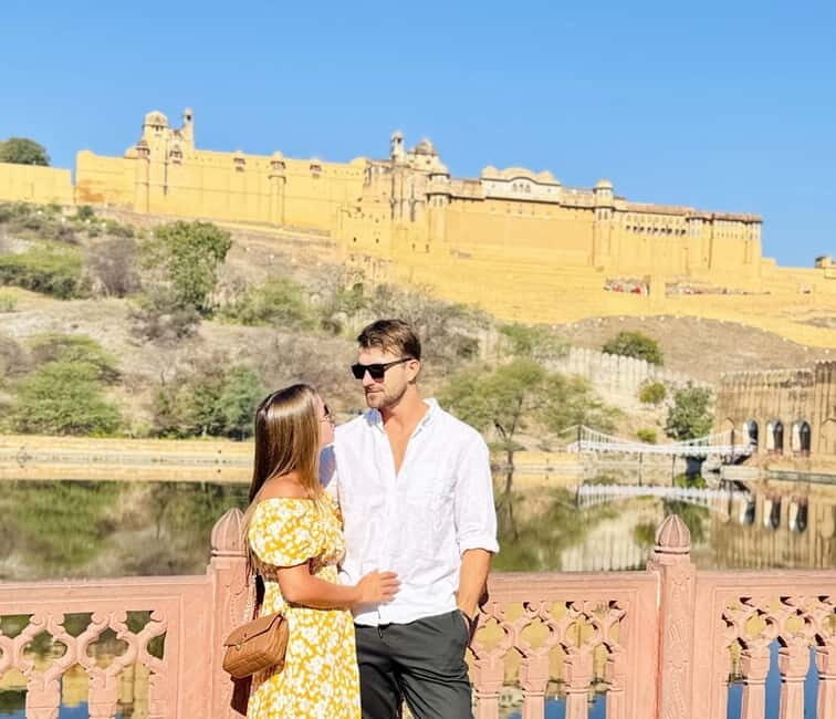 Jaipur: Private Full Day Sightseeing Tour By Car with Guide - Amber Fort: The Day’s Main Event on Hilltop Stone