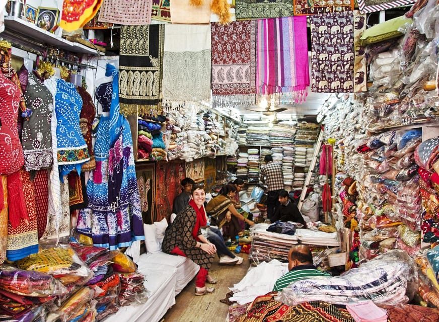 Jaipur: Private Shopping Tour with Block Printing Workshop - Shopping stops: where to buy without getting steamrolled