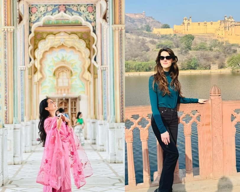 Jaipur: Private Tour for Instagram and Photography Lovers - Royal Gaitor Tumbas (Gaitor Ki Chhatriyan): carved stone that rewards close-ups