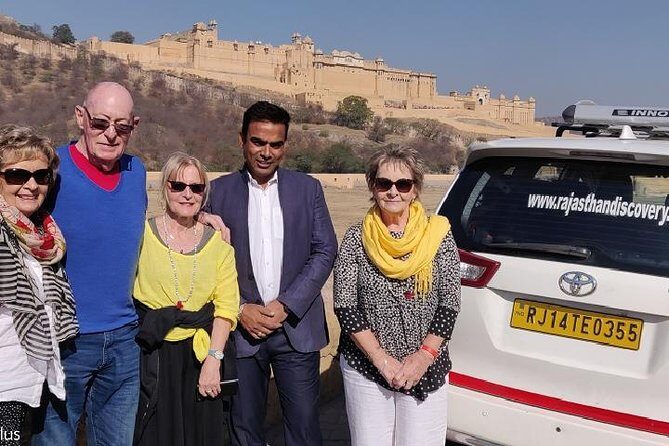 Jaipur Tour By Car & Guide - Private Full Day Sightseeing with Tickets - Amber Palace: The Uphill View That Sets the Tone