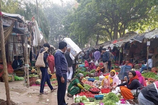 Jaipur Tour with Monkey Temple and Block Print Experience - Flower Market: start with scents, skip the photo-only stop