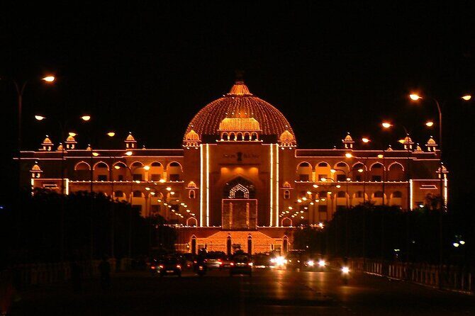 Magical Jaipur Night Tour Including Patrika Gate - Statue Circle: a photo plaza with a named centerpiece