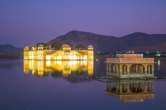 Private Jaipur Sunset Tour – Nahargarh Fort & Night Views - Sunset viewpoint priority: Jal Mahal across Man Sagar Lake