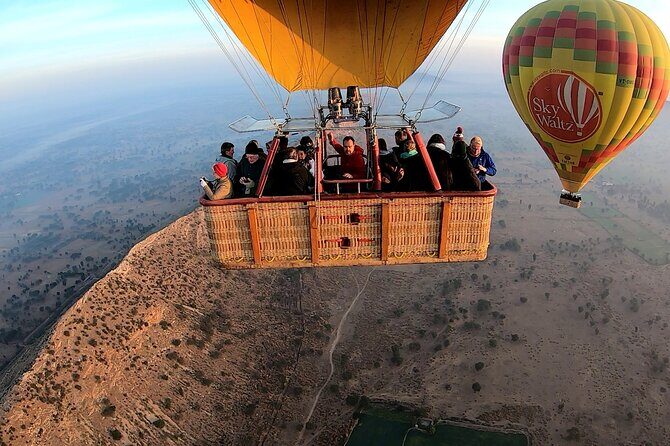 SkyWaltz Hot Air Balloon Safari - Where you fly: Samode Palace area and wind-selected routes